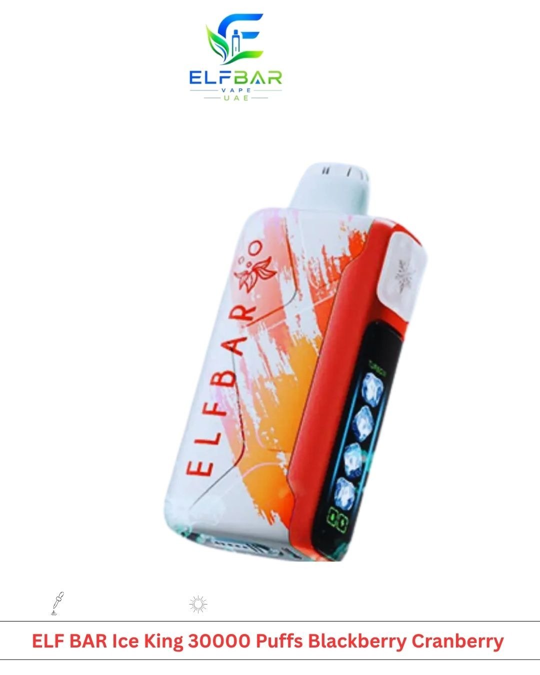 ELF BAR Ice King 30000 Puffs Blackberry Cranberry