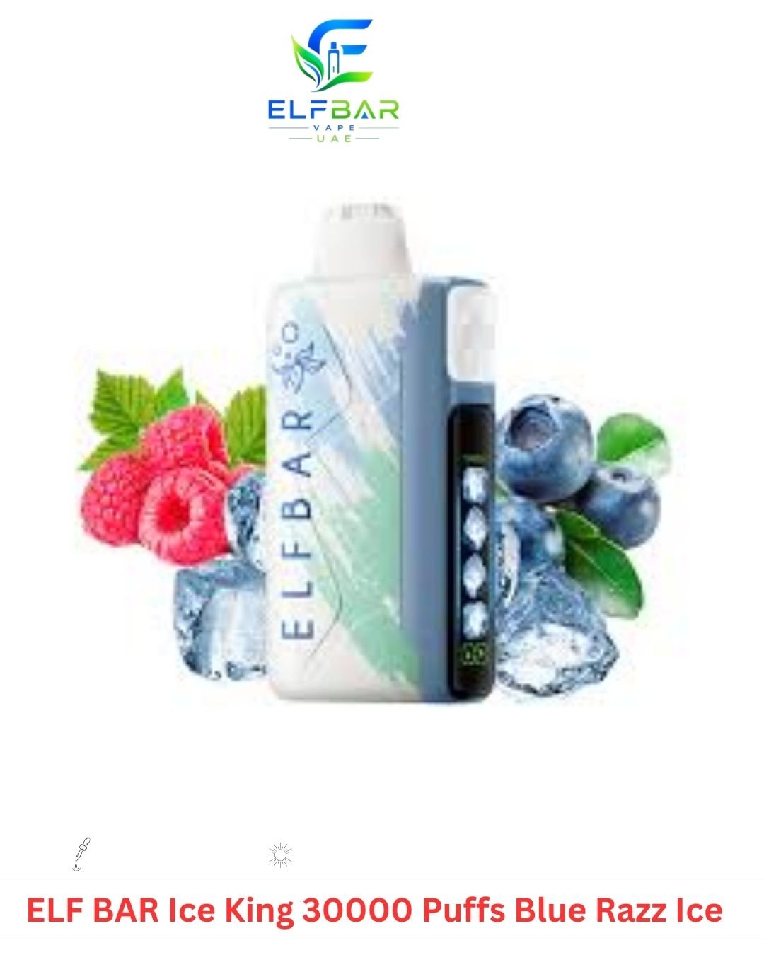 ELF BAR Ice King 30000 Puffs Blue Razz Ice