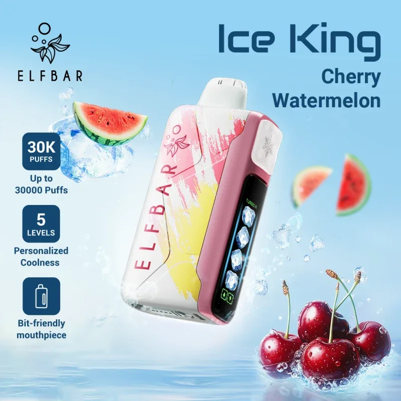 ELF BAR Ice King 30000 Puffs Cherry Watermelon