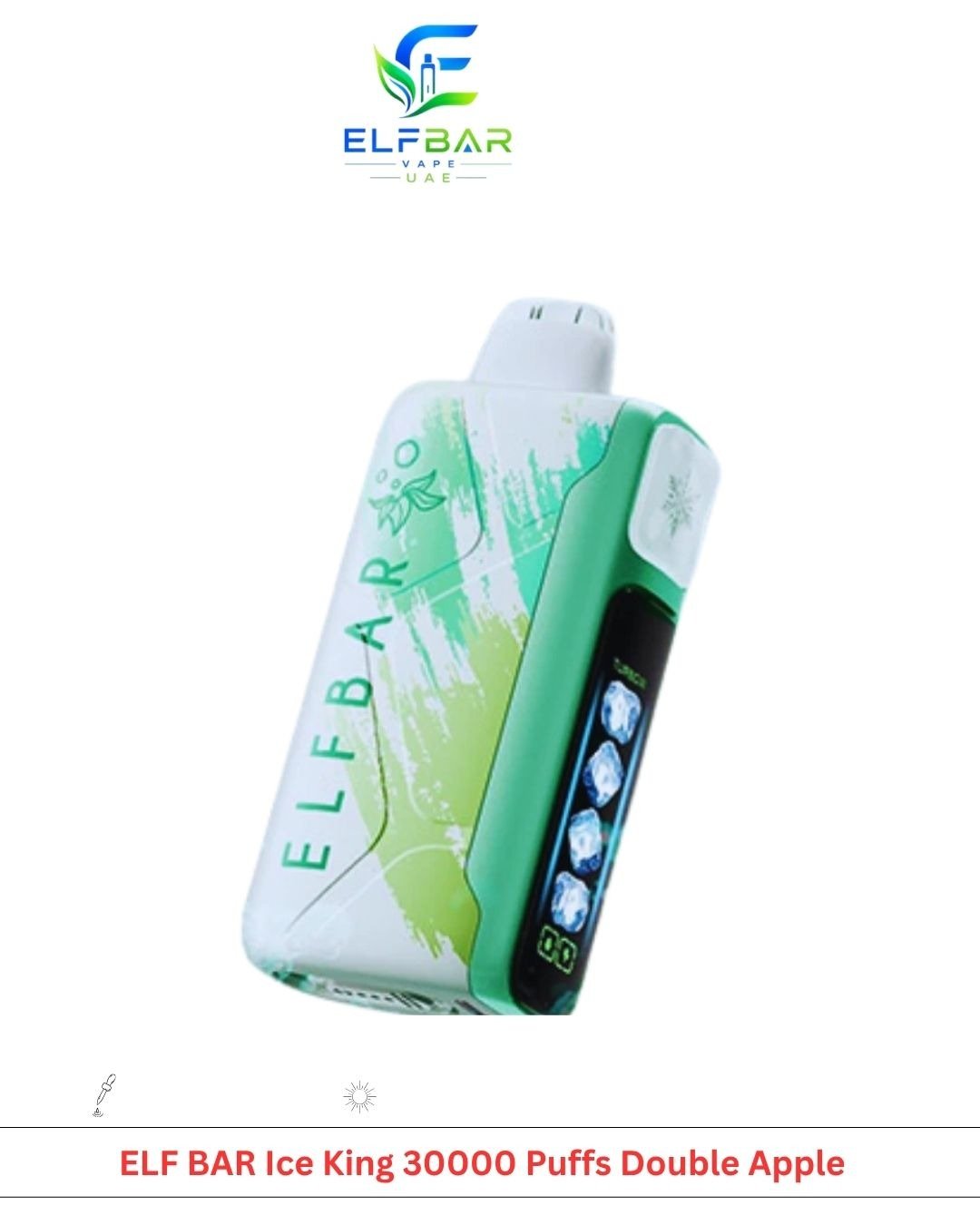 ELF BAR Ice King 30000 Puffs Double Apple