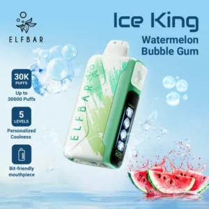 ELF BAR Ice King 30000 Puffs Watermelon Bubble Gum