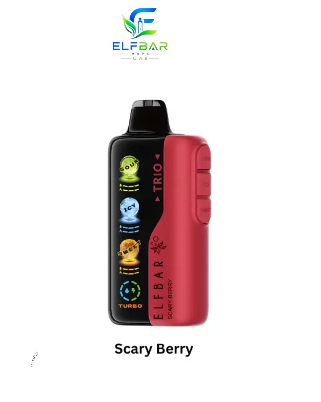 ELF BAR Trio 40000 Puffs Scary Berry Dubai ELF BAR Trio 40000 Puffs Scary Berry