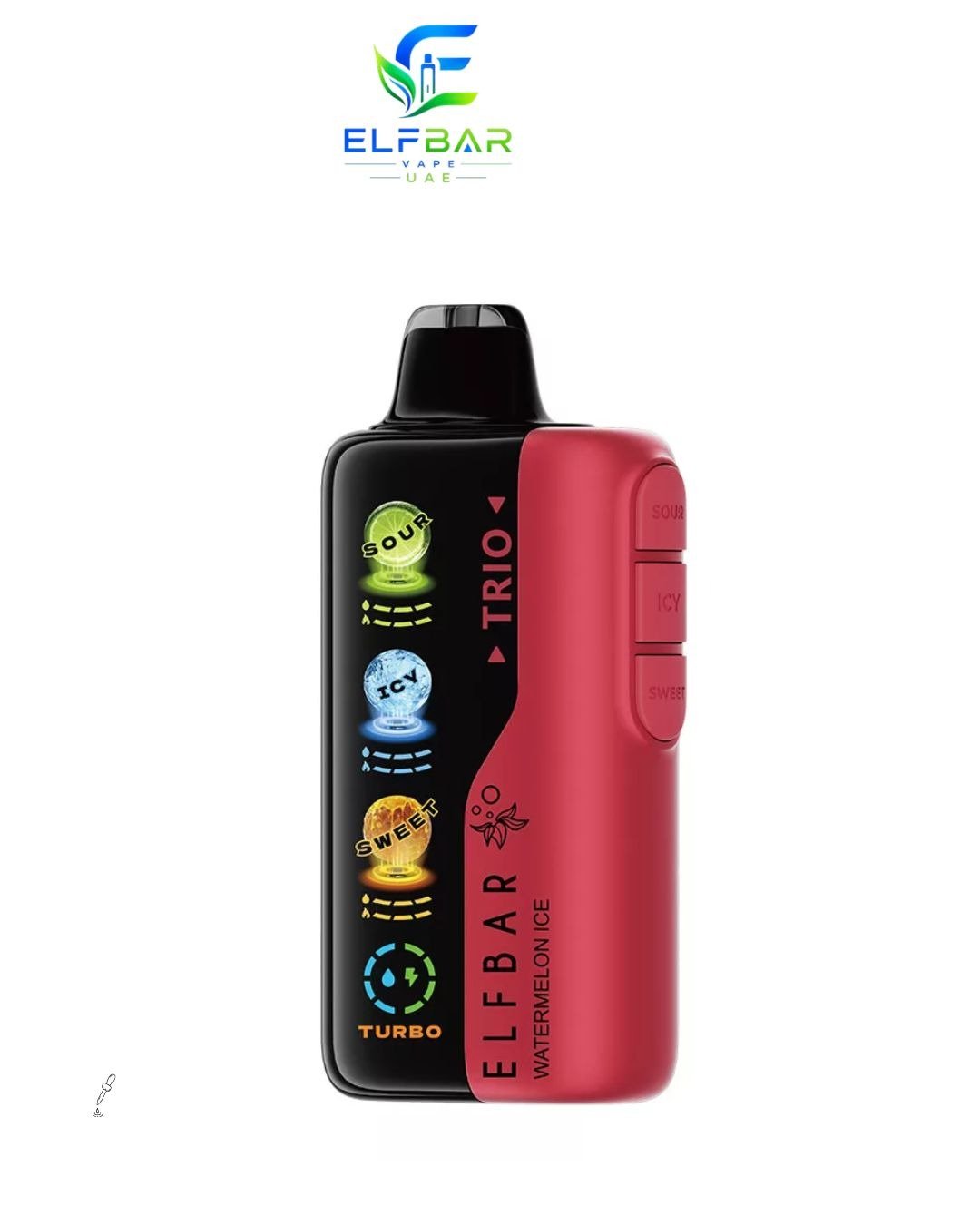 ELF BAR Trio 40000 Puffs Strawberry Watermelon Dubai ELF BAR Trio 40000 Puffs Strawberry Watermelon