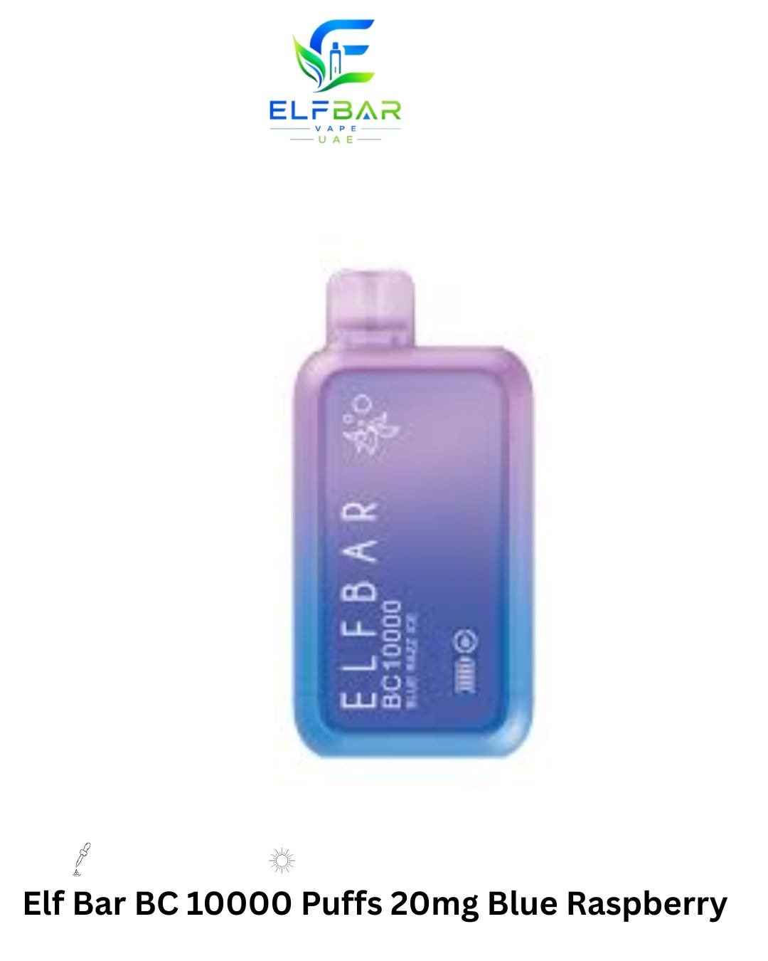 Elf Bar BC 10000 Puffs 20mg Blue Raspberry