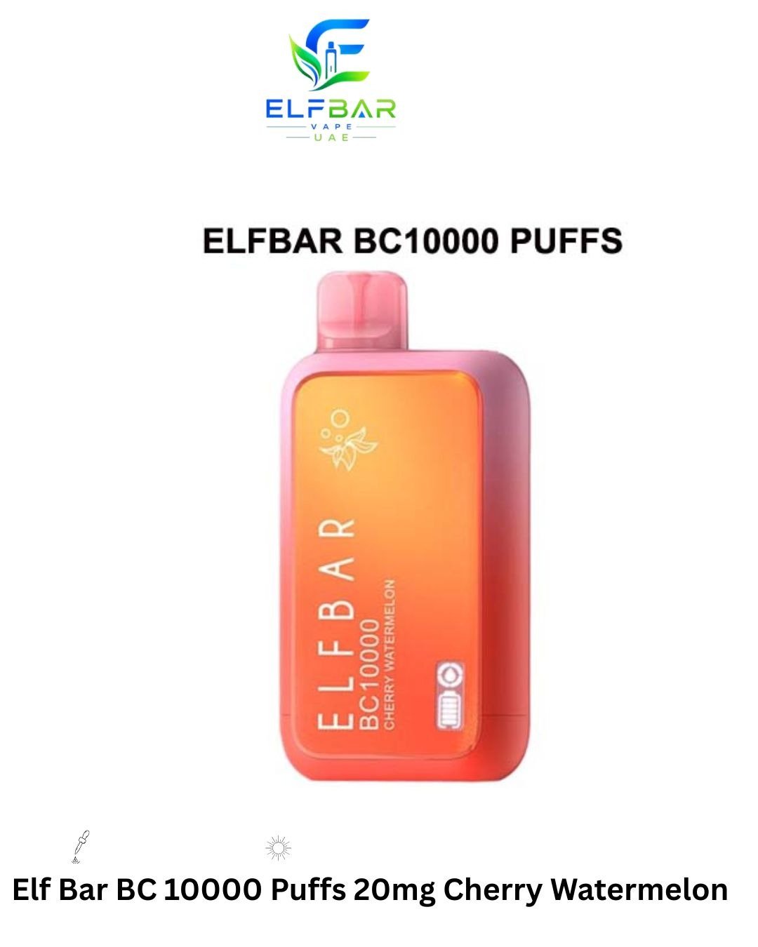 Elf Bar BC 10000 Puffs 20mg Cherry Watermelon