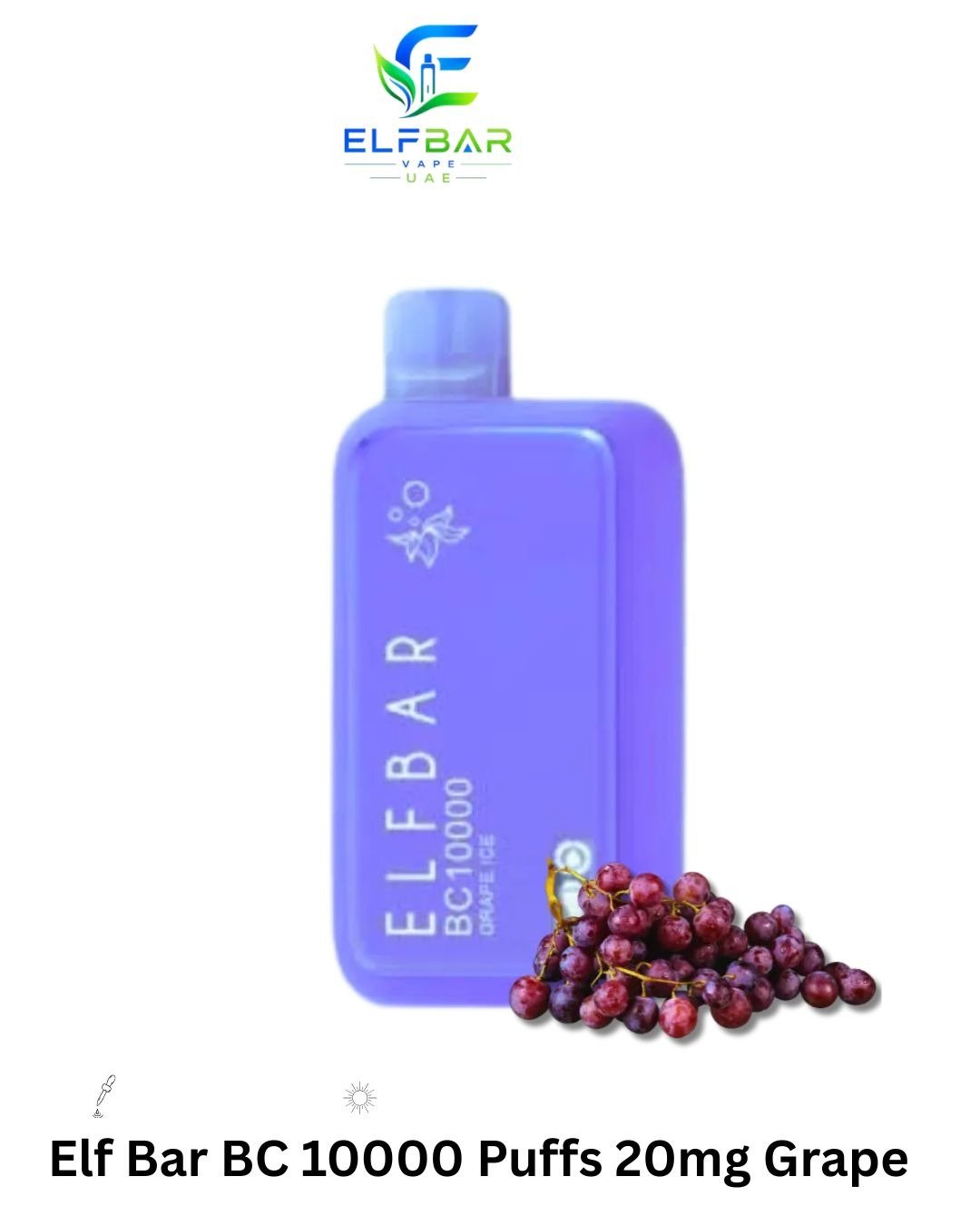 Elf Bar BC 10000 Puffs 20mg Grape