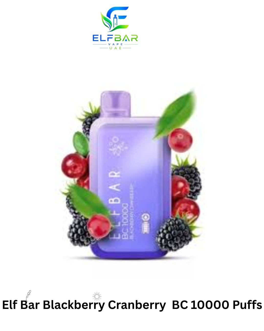 Elf Bar Blackberry Cranberry BC 10000 Puffs