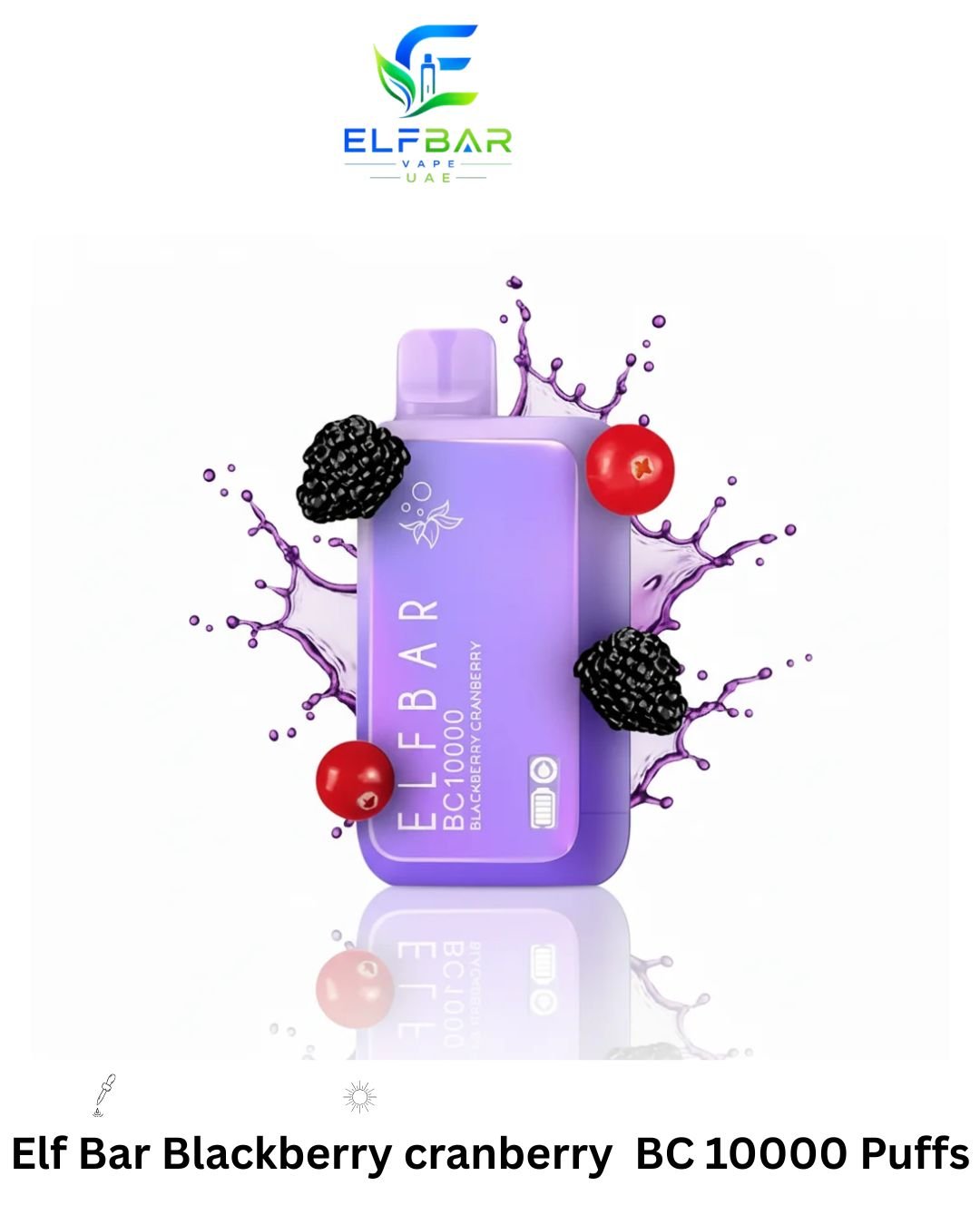 Elf Bar Blackberry cranberry BC 10000 Puffs