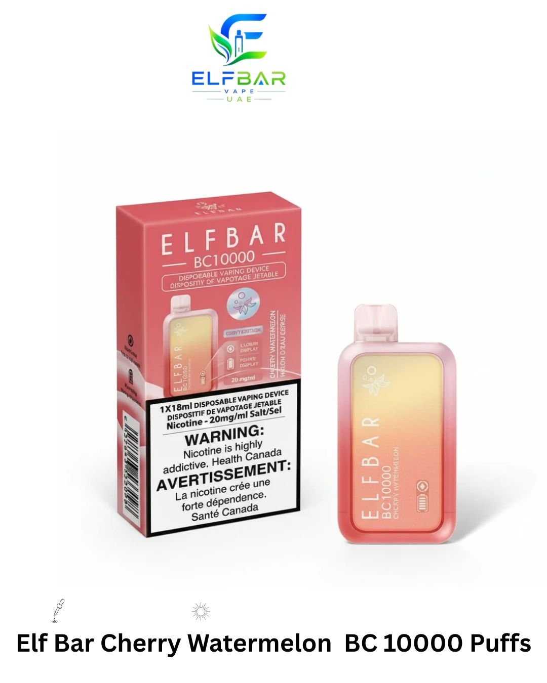 Elf Bar Cherry Watermelon BC 10000 Puffs