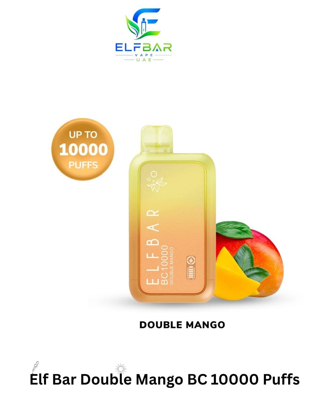 Elf Bar Double Mango BC 10000 Puffs