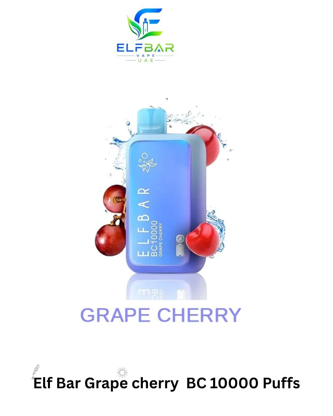 Elf Bar Grape cherry BC 10000 Puffs