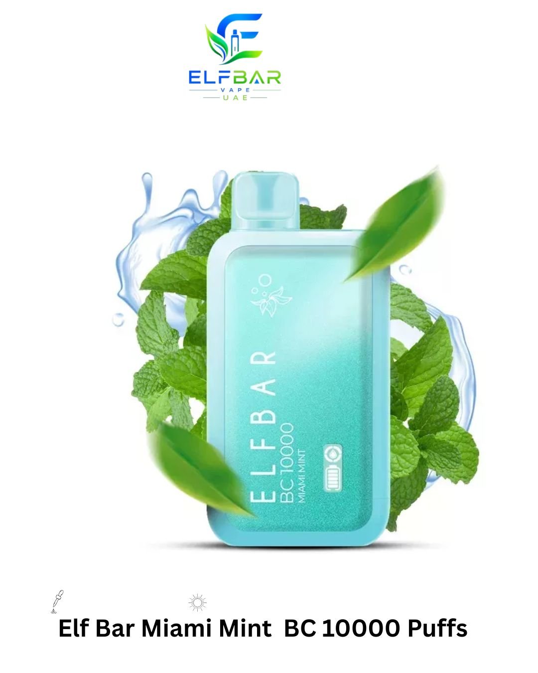 Elf Bar Miami Mint BC 10000 Puffs 50mg Elf Bar Miami Mint BC 10000 Puffs