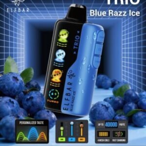 ELF BAR Trio 40000 Puffs Blue Razz Ice