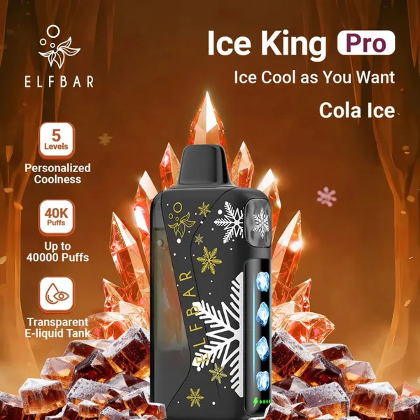 ELFBAR Ice King Pro 40000 Puffs Cola Ice ELFBAR Ice King Pro 40000 Puffs Cola Ice