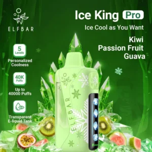 ELFBAR Ice King Pro 40000 Puffs Kiwi Passion fruit Guava
