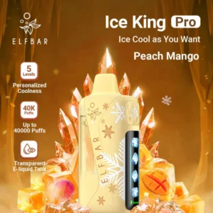 ELFBAR Ice King Pro 40000 Puffs Peach Mango