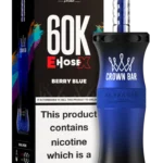 Al Fakher Crown Bar E Hose X 60000 Puffs Berry Blue