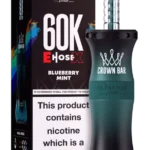 Al Fakher Crown Bar E Hose X 60000 Puffs Blueberry Mint
