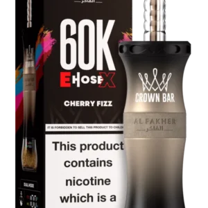 Al Fakher Crown Bar E Hose X 60000 Puffs Cherry Fizz