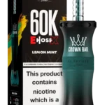 Al Fakher Crown Bar E Hose X 60000 Puffs Lemon Mint