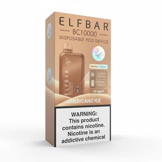 Elf Bar BC 10000 Puffs 20mg Americano Ice