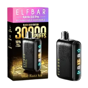 Elfbar Raya D3 Pro 30000 Puffs Blue Razz Ice