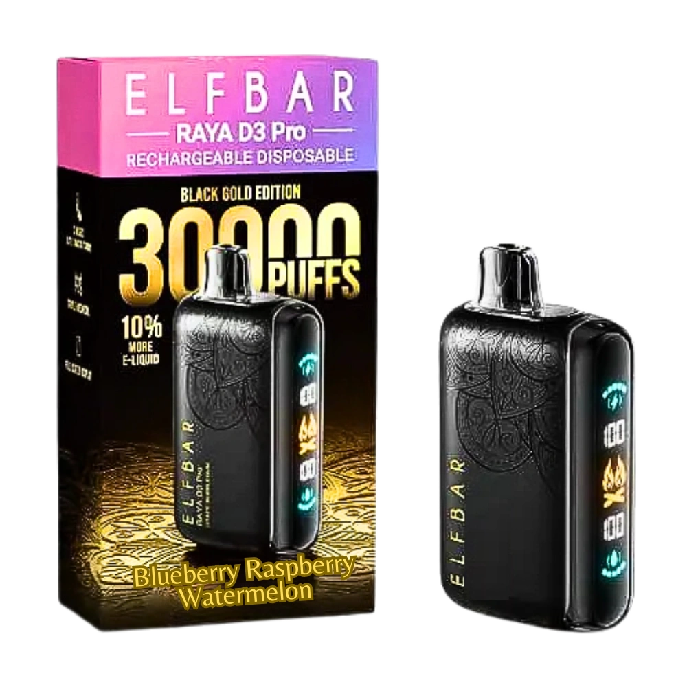 Elfbar Raya D3 Pro 30000 Puffs Blueberry Raspberry Watermelon