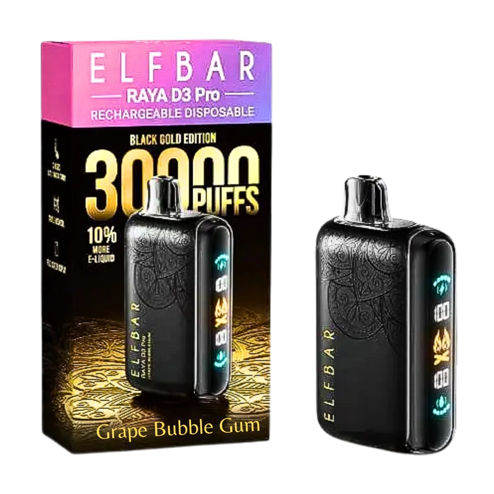 Elfbar Raya D3 Pro 30000 Puffs Bubble Gum