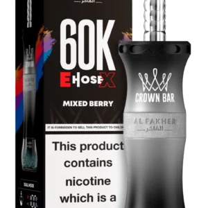 Al-Fakher-Crown-Bar-E-Hose-X-60000-Puffs-Mixed-Berry
