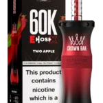 Al Fakher Crown Bar E Hose X 60000 Puffs Two Apple