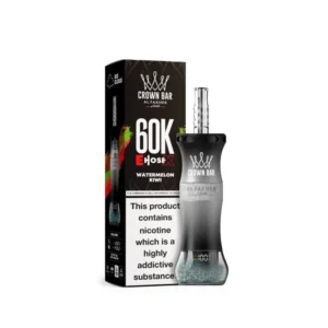 Al Fakher Crown Bar E Hose X 60000 Puffs Watermelon Kiwi