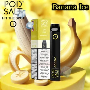 Pod Salt Go 2500 Puffs Banana Ice