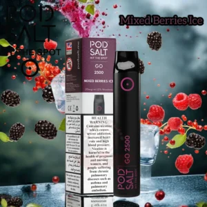 Pod Salt Go 2500 Puffs Mixed Berries Ice
