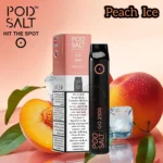 Pod Salt Go 2500 Puffs Peach Ice