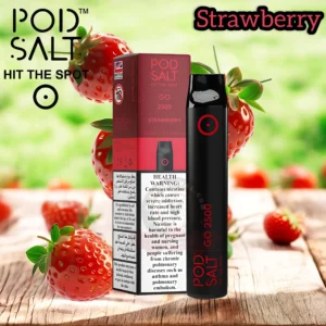 Pod Salt go 2500 Puffs STRAWBERRY